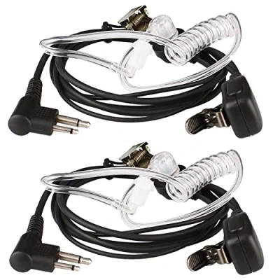 Afbeelding van Retevis M001 Walkie Talkie Headset 2 pins hoofdtelefoon verborgen Akoestische buisoortelefoon Compatibel met Minland G15 / G18 Motorola DP1400 CP040 CP88 CP100 CP150 GP300 talkies (2 St.)