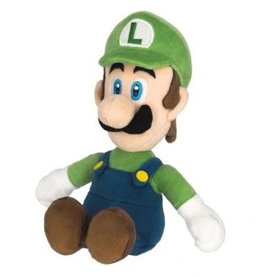 Afbeelding van Sanei Super Mario AC02 All Star Collection 10&quot; Luigi Pluche, Small