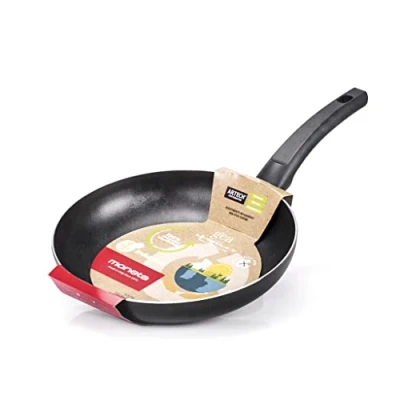 Afbeelding van Moneta Gea Koekenpan Ø 26 cm Gerecycled Aluminium Zwart