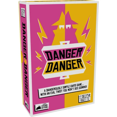 Afbeelding van Danger by Exploding Kittens: A 10 Minute Team Card Game Outwit, Outplay, Outscore! Ages 7+ Family