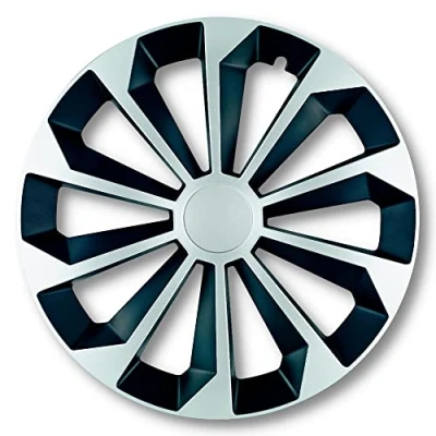 Afbeelding van Albrecht 13 inch zilver/zwart wieldoppen voor stalen velgen Sierwieldoppen Fame an hoogwaardig kunststof met gelaagde coating Duurzame in originele verpakking Made the EU