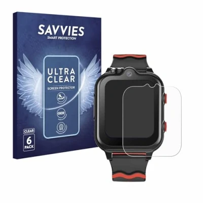 Afbeelding van Savvies Screenprotector voor Sytifro D35 1.69&quot; Folie Beschermfolie transparant (6 Stuks)