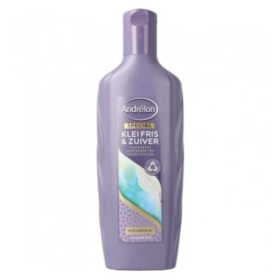 Afbeelding van Andrelon Klei Fris &amp; Zuiver Shampoo 300ML