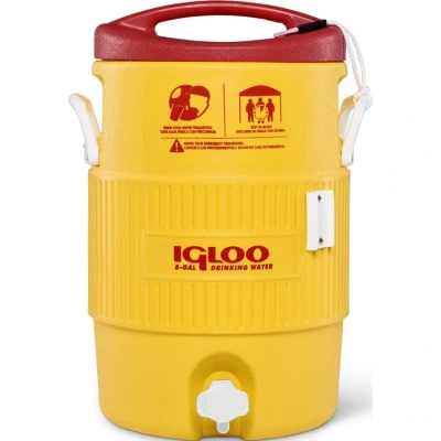 Afbeelding van Igloo 5 Gallon 400 Series Drankdispenser / drankkoeler voor de sport of op werkplaats 18,9 Liter Geel