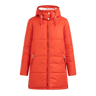 Afbeelding van Parka met padding DREIMASTER S / Rood Wit 100% Polyester