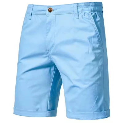 Afbeelding van Zomerse korte broek Casual Katoen Mode Getailleerd Goede kwaliteit
