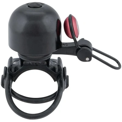 Afbeelding van CONTEC Ct mini bell diamond bing, black/red, uni