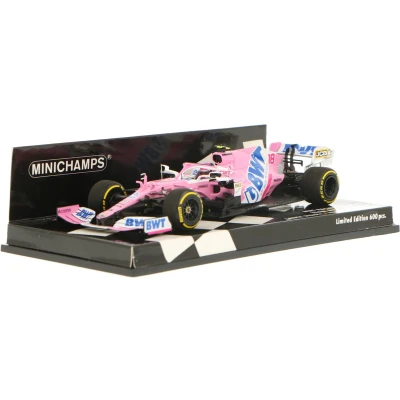 Afbeelding van BWT Racing Point F1 Team Mercedes RP20 #18 Austrian GP 2020 1:43 Minichamps