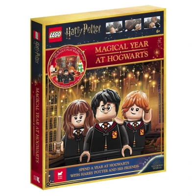 Afbeelding van LEGO® Harry Potter™: Magical Year at Hogwarts (with 70 LEGO bricks, 3 minifigures, fold out play scene and fun fact book)
