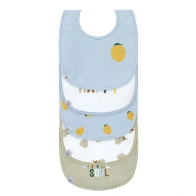Afbeelding van Lässig slabbetje 5 stuks Voordeelpack Happy Fruits Lemon