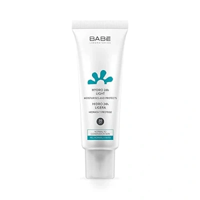 Afbeelding van Laboratorios Babé Crema Facial Hidratante 24 Horas Textura Ligera 50 ml, Hidratación Horas, Protección Solar UVB y UVA, Piel Mixta, Grasa, Calmante, Alivio Inmediato