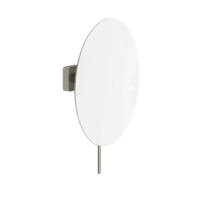 Afbeelding van HotBath Gal Vergrotingsspiegel met wandmontage Geborsteld Gunmetal PVD GLA20BGP