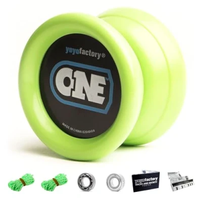 Afbeelding van YoYoFactory ONE GROEN De ideale jojo voor beginners.