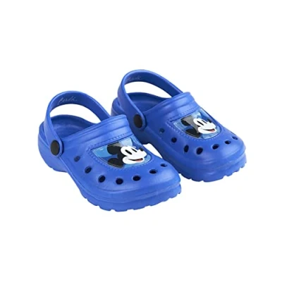 Afbeelding van Strandklompen Mickey Mouse Blauw Schoenmaat 28 29