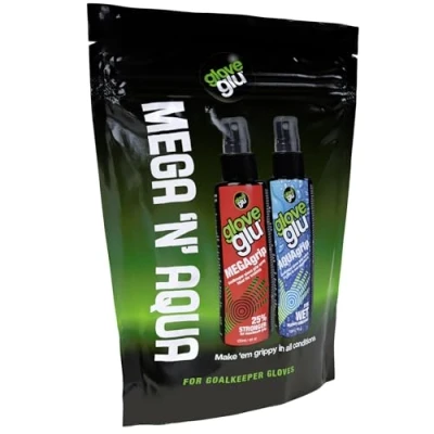 Afbeelding van Gloveglu MEGA + Aqua Bundeltas Megagrip Aquagrip voor heren, 120 ml, verbeterde keepershandschoen
