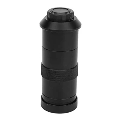 Afbeelding van 100X Vergroting Digitale Camera Microscoop Lens Mount C Zoom Oculaire Vergrootglas voor Microelektronica Precisie Machines Vingerafdruk Identificatie en Ens