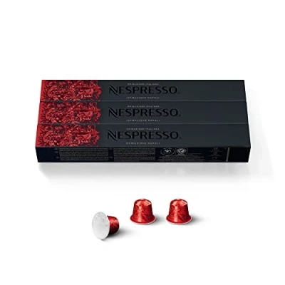 Afbeelding van NESPRESSO ORIGINEEL Ispirazione Napoli, donkere roostering. 30 koffiecapsules