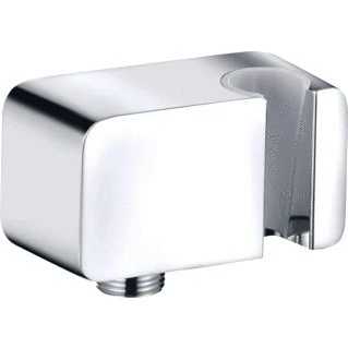 Afbeelding van Kludi a qa wandaansluitbocht met houder 1 2 terugstroombeveiliging chroom 655600500 6556005 00