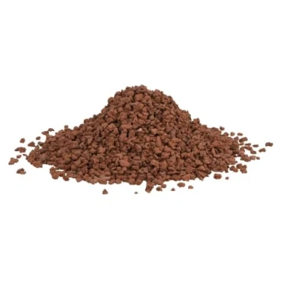Afbeelding van vidaXL Lavastenen 10 kg 5 8 mm rood