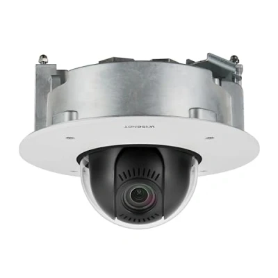 Afbeelding van Hanwha XND 8081FZ bewakingscamera Dome IP beveiligingscamera Binnen 2560 x 1920 Pixels Plafond/muur