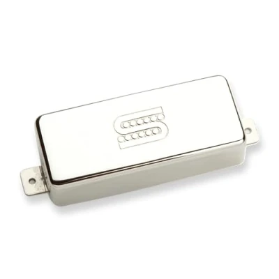 Afbeelding van Seymour Duncan SM 1B Humbucker Vintage Mini HB microfoon voor elektrische gitaar, zilverkleurig