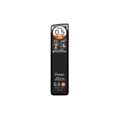 Afbeelding van Pentel Ain Leads Navulling 0.5mm 2B