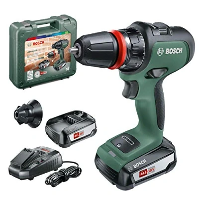 Afbeelding van Bosch AdvancedImpact 18 Accuklopboorschroevendraaier Met koffer 2x V accu&#039;s en lader