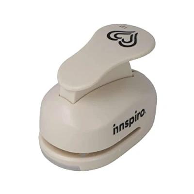 Afbeelding van INNSPIRO 3D pop up pons, hart, 38 mm, stans voor scrapbooking, doe het zelf knutselkaarten