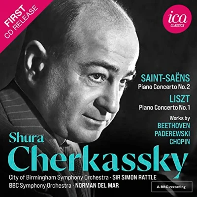 Afbeelding van Shura Cherkassky, City Of Birmingham Symphony Orchestra, Sir Simon Rattle Saint Saëns: Piano Concerto No.2 Liszt: (CD)