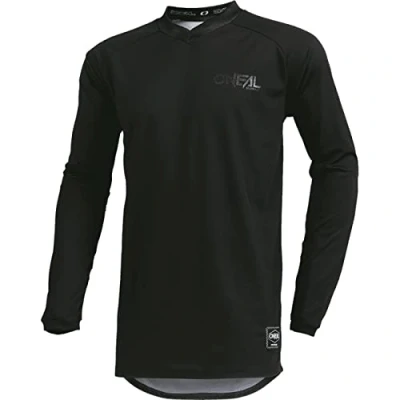 Afbeelding van O&#039;NEAL Jersey Enduro Motorcycle Geschikt voor maximale bewegingsvrijheid, Innaaibare elleboogbescherming, ademend materiaal Element Classic Volwassen Zwart Maat L