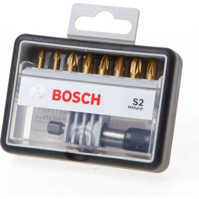 Afbeelding van Bosch Accessoires Bitset Max Grip S2 Robustline 9 Delig 2607002575 OP=OP