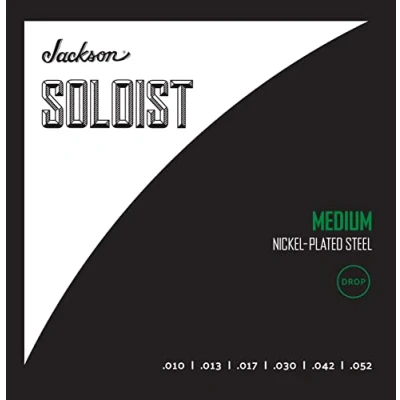 Afbeelding van Jackson Soloist Strings, Drop Medium .010 .052