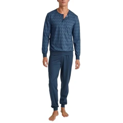 Afbeelding van CALIDA Pyjama Relax Imprint 2 met korte knoopsluiting (2 delig)