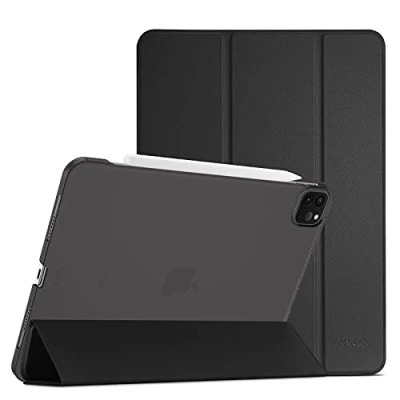 Afbeelding van ProCase Hoes voor iPad Pro 12,9&quot; 2021 5e Generatie, Schokbestendige Case Slanke Hoesje Beschermhoes Smart Folio Cover Zwart