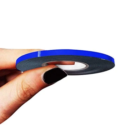 Afbeelding van 4R Quattroerre.it 10456 Trim Strepen zelfklevende strips voor auto&#039;s, blauw, 3 mm x 10 mt