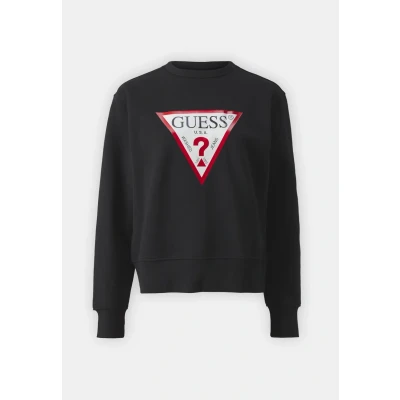 Afbeelding van GUESS Sweatshirt rood / zwart wit