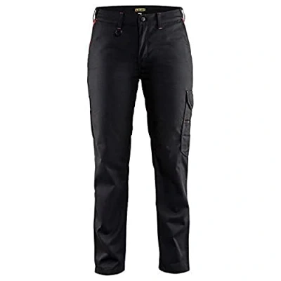 Afbeelding van Blaklader Dames Werkbroek Industrie 7104 1800 Zwart/Rood C42