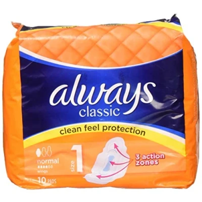 Afbeelding van Always Maandverband Maat 1 Classic Normal 10 stuks