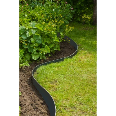 Afbeelding van Borderrand Nature 1000 x 7.5 cm (Flexibel, Zwart)