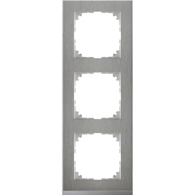 Afbeelding van Merten MEG4030 3646 Afdekking Frame System M RVS
