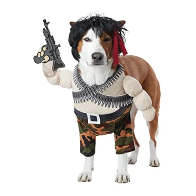 Afbeelding van California Costumes Pet Action Hero hondenkostuum