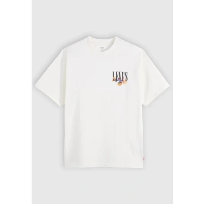 Afbeelding van Levi&#039;s Vintage FIT Graphic TEE Tshirt print, Heren, Maat: XL, Egret