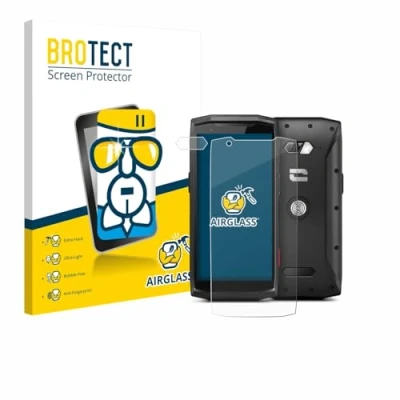 Afbeelding van BROTECT Screenprotector voor Crosscall Core M5 (Voor+Camera) Folie Beschermfolie Beschermglas transparant