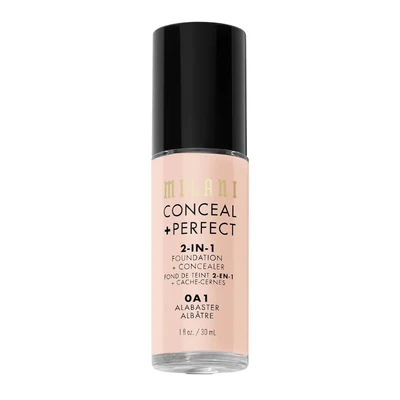 Afbeelding van Milani Conceal + Perfect 2 in 1 Foundation Concealer 30 Ml F Alabaster