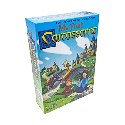 Afbeelding van Z Man Games, My First Carcassonne, Board Game, Ages 4 and up 2 Players, 30 Minutes Playing Time