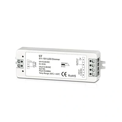 Afbeelding van 0/1 10V 1CH 8A Dimbare Schakelaars Led Driver 1 Kanaal 0 Constante Spanning Dimmer Dimmen Controller PWM 5 36V