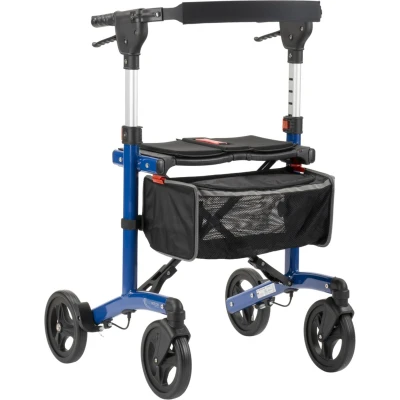 Afbeelding van Rollator MultiMotion Trollimaster RA60 Blauw Standaard 60 cm (lengte vanaf 1.65 m)