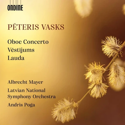 Afbeelding van Albrecht Mayer &amp; Latvian National Symphony Orchestra Vasks: Concerto For Oboe And Message (CD)