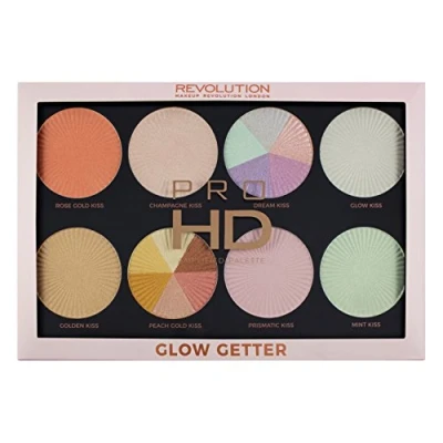 Afbeelding van Makeup Revolution Pro HD Glow Getter Highlighter Palette