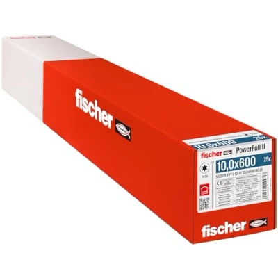 Afbeelding van Fischer FPF II CHTF 10,0 x 600 BC 25 562979 Houtschroef 10 mm TX Staal Galvanisch verzinkt stuk(s)